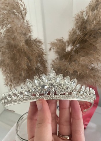 Taşlı Gelin Tacı - Görsel 3