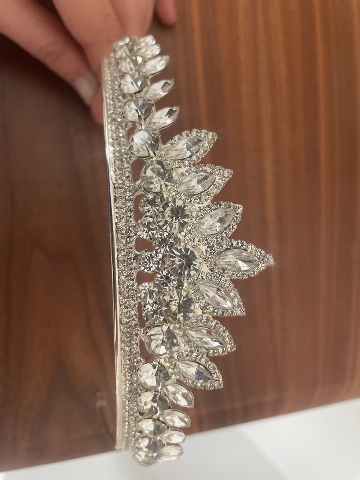 Taşlı Gelin Tacı - Görsel 2