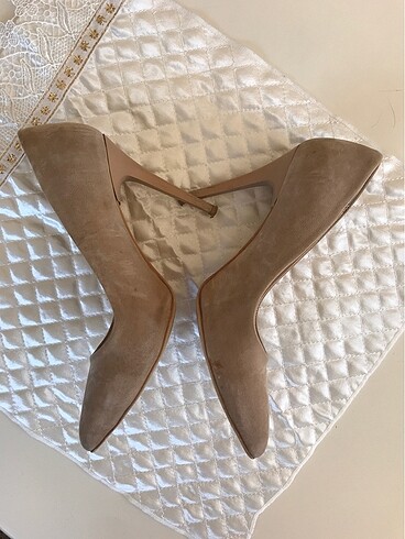 36 Beden Süet stiletto