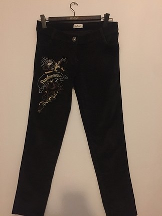 Kahve kadife pantalon
