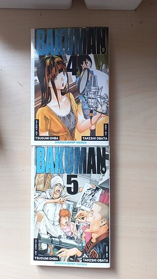 BAKUMAN VOLUME 4,-5 INGILIZCE MANGA