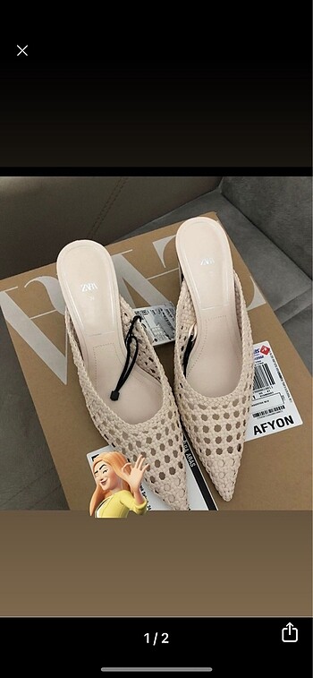 Zara terlik 38 numara