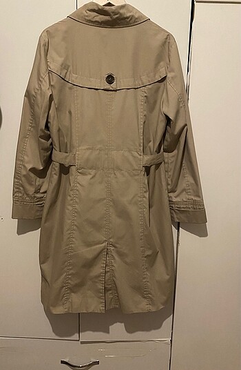 l Beden ten rengi Renk Midi boy trençkot trenchcoat