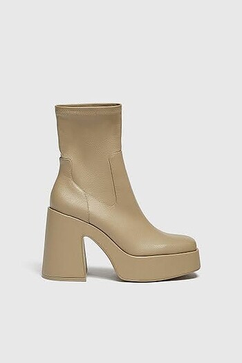 Pull and Bear Esnek platform topuk pull and bear bot
