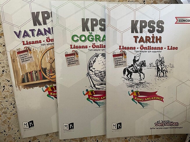 El yazı kısa notlar kpsss