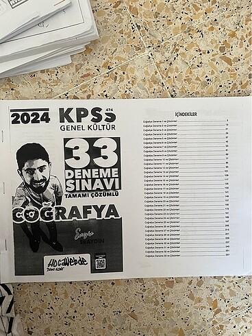 Coğrafya vatandaşlık branş denemeleri