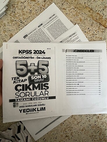 Kpss karışık genel deneme set