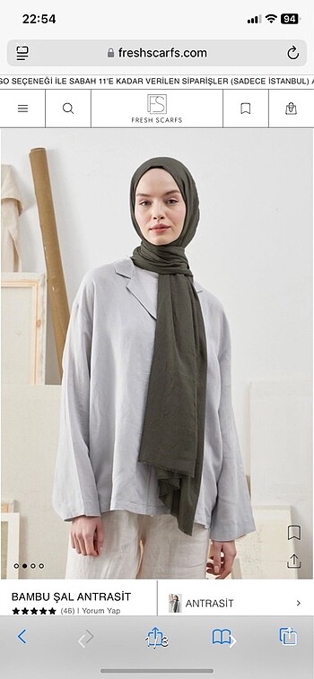 Fresh Scarfs Şal