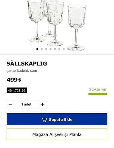 Ikea Kadeh