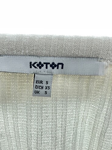 s Beden beyaz Renk Koton Bluz %70 İndirimli.