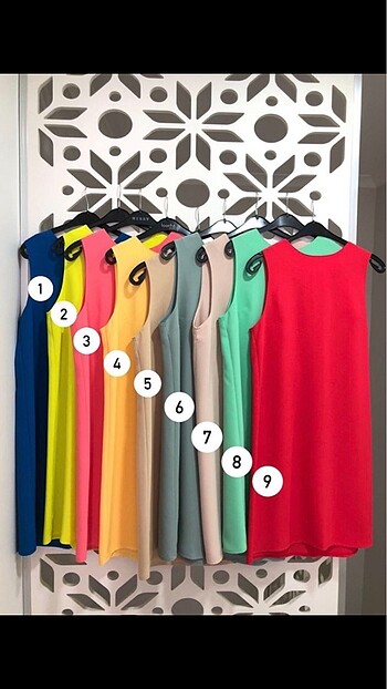 1. Sınıf Lüks Krep Kumaş Elbise (1 ve 7 Numaralı Renkler)