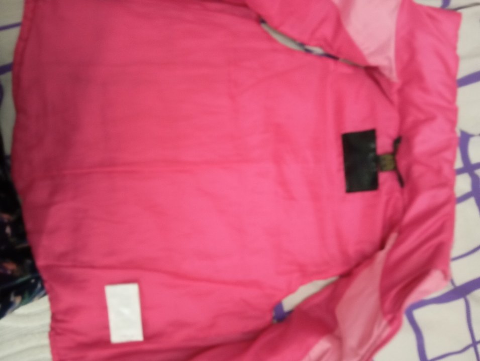 Kızlar için Fermuarlı Pembe Yelek - Görsel 5