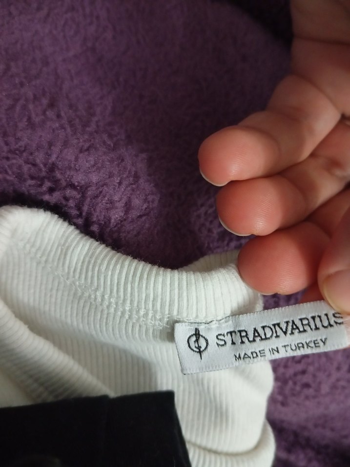 Beyaz Pamuklu Kısa Kollu Tişört - Görsel 5