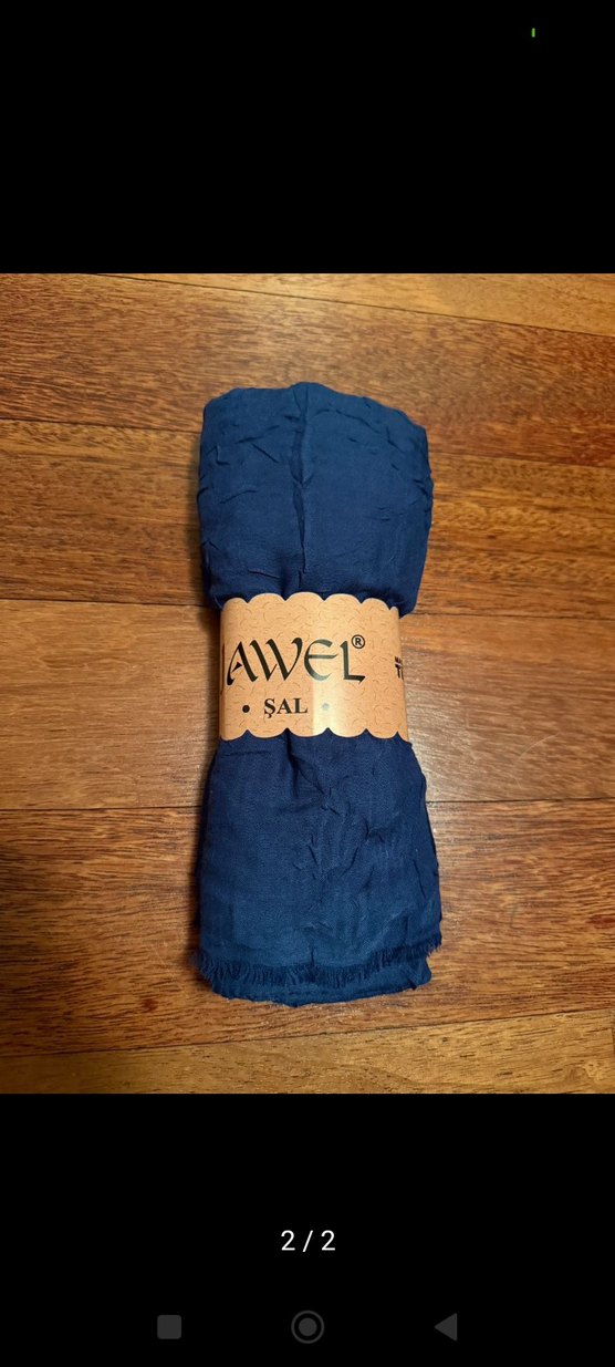 Kadın Lacivert Keten Bohem Kuşak - Görsel 2