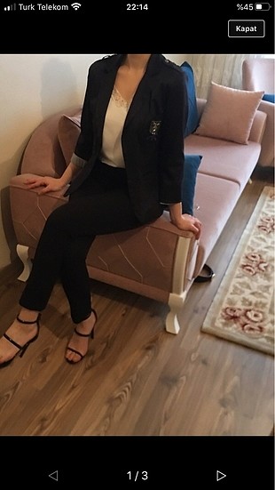 Blazer ceket