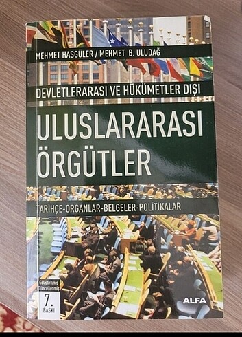 Uluslararası Örgütler kitabı 