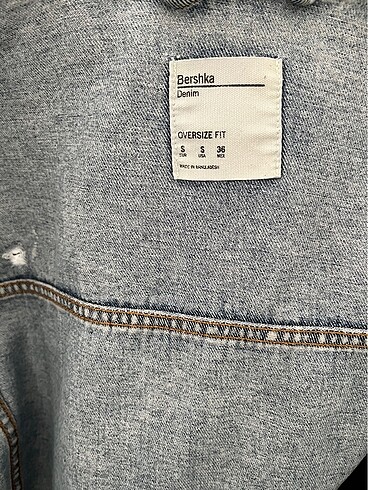Bershka jean ceket - Görsel 3