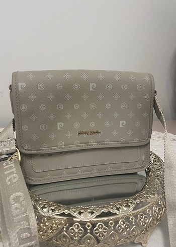 Pierre Cardin Gri Baskılı Kadın Çanta