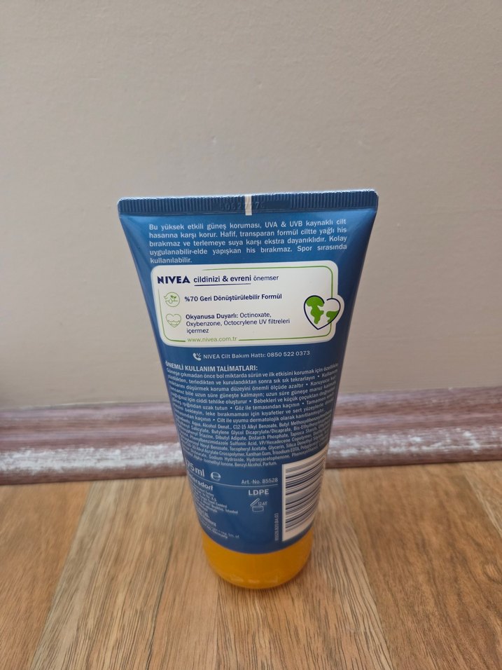 nivea sun SPF30 yüksek güneş koruyucu - Görsel 3