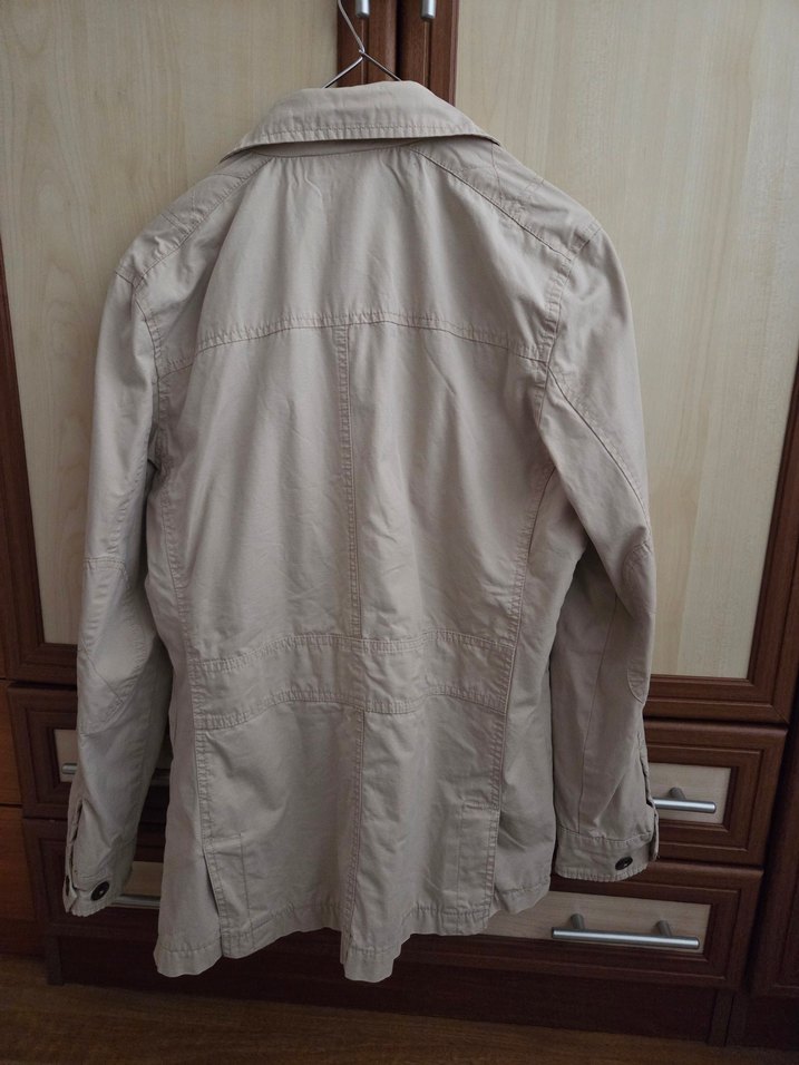 Bej  Erkek Trençkot - Görsel 4