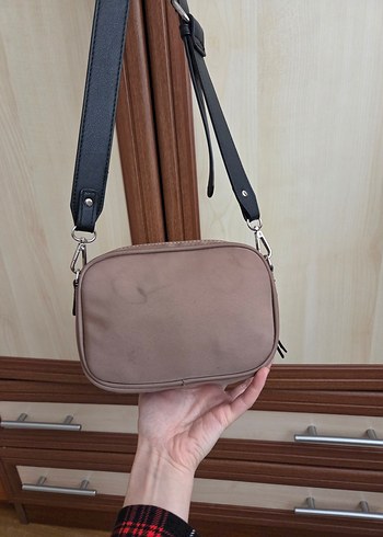 Deri Kemerli Kadın Çapraz Çanta - Görsel 5