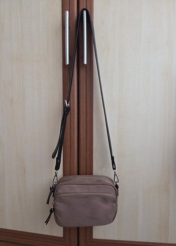 Deri Kemerli Kadın Çapraz Çanta - Görsel 2