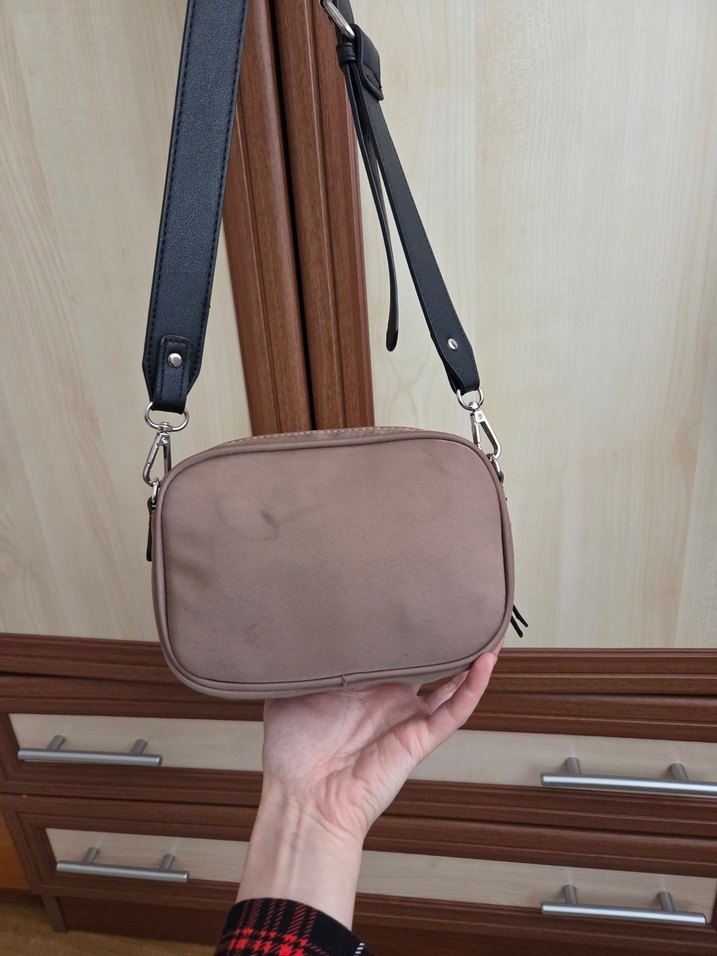 Deri Kemerli Kadın Çapraz Çanta - Görsel 5