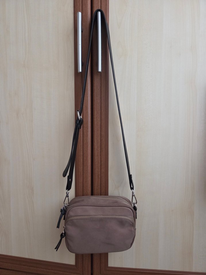 Deri Kemerli Kadın Çapraz Çanta - Görsel 2