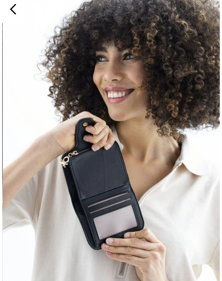 Siyah Kadın Cüzdanı - Şık ve Fonksiyonel - Görsel 2