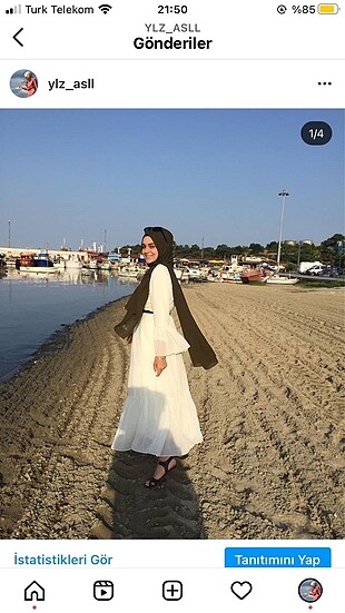 Beyaz elbise