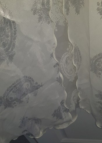 Nakışlı Beyaz Bohem gecelik takımı.. - Görsel 10