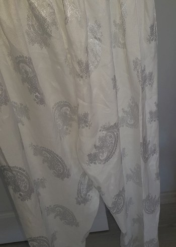 Nakışlı Beyaz Bohem gecelik takımı.. - Görsel 13