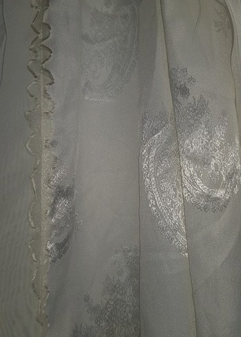 Nakışlı Beyaz Bohem gecelik takımı.. - Görsel 4