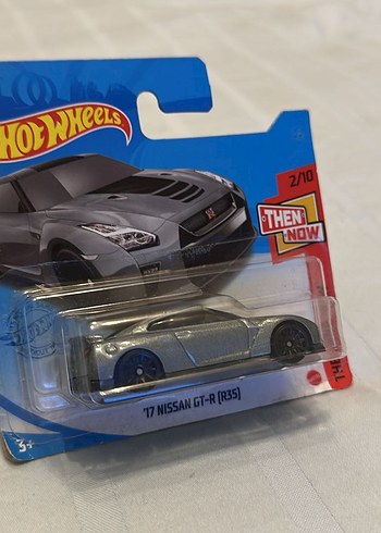 Hot Wheels '17 Nissan GT-R (R35) Gri Oyuncak Araba