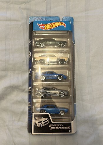 Hot Wheels Hızlı ve Öfkeli 5'li Oyuncak Araba Seti