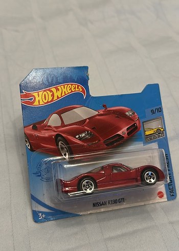 Parlak Kırmızı Nissan R390GTI Oyuncak Araba