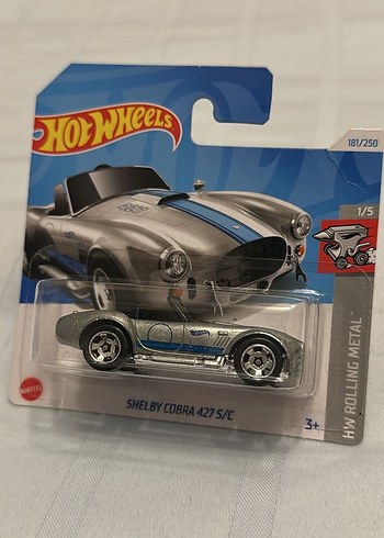 Hot Wheels Shelby Cobra 427 S/C Gri Oyuncak Araba