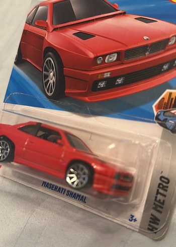 Beden Renk Kırmızı Maserati Shamal Oyuncak Araba