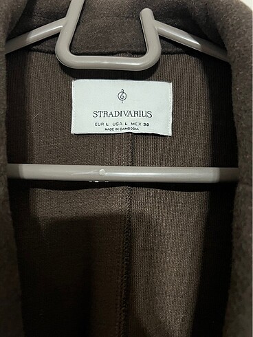 Stradivarius Stradivarius Kahverengi Yumuşak Kaban