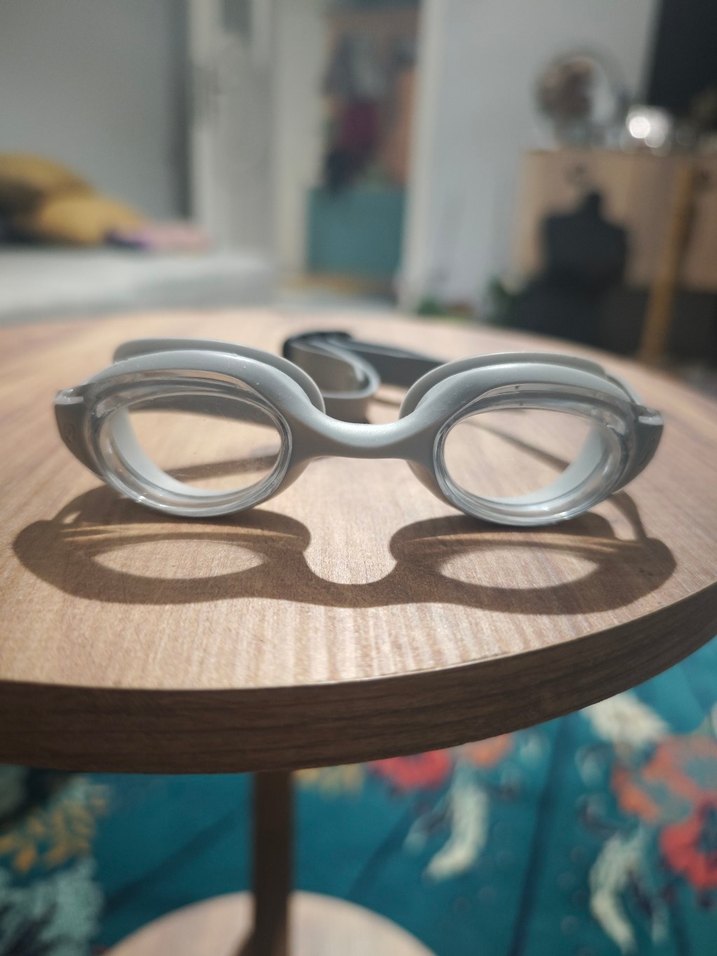 Gri Ayarlanabilir Yüzücü Gözlüğü - Görsel 2