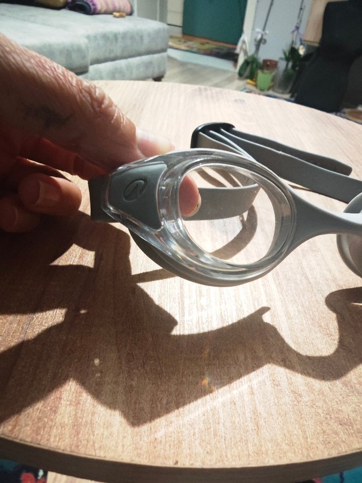 Gri Ayarlanabilir Yüzücü Gözlüğü - Görsel 3