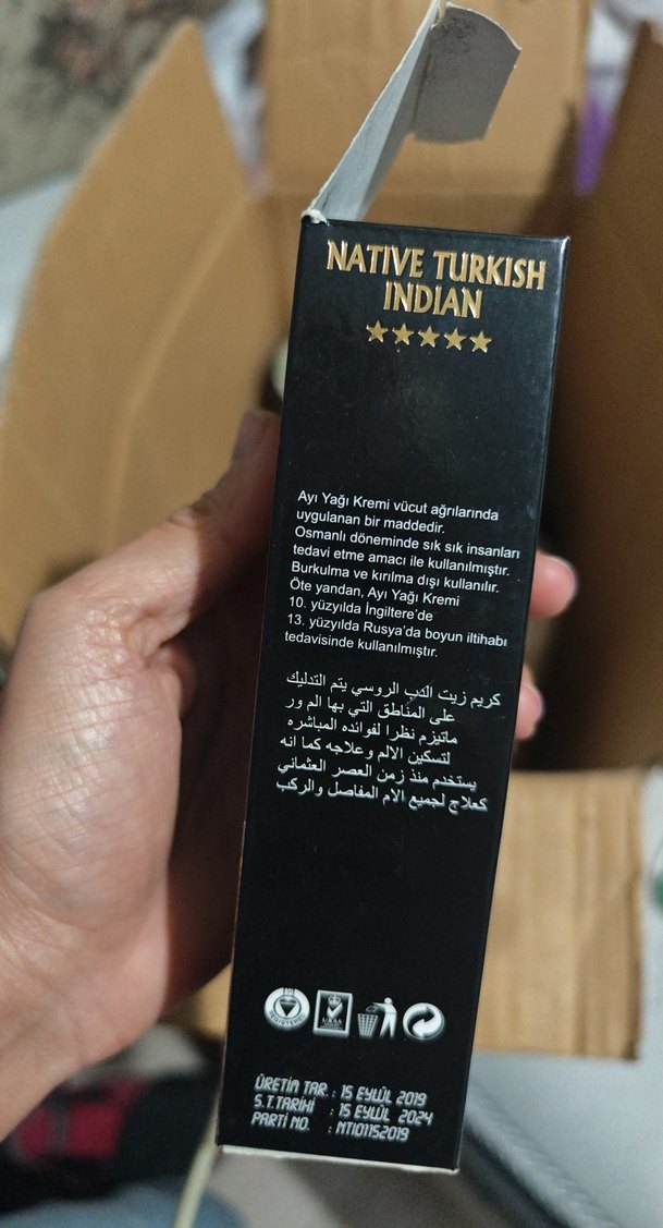 Bear Ayı Yağı Ağrı Kremi 100 ml - Görsel 3