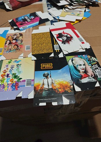 Renkli Kağıt Kutular Sigara koymak için - Görsel 3