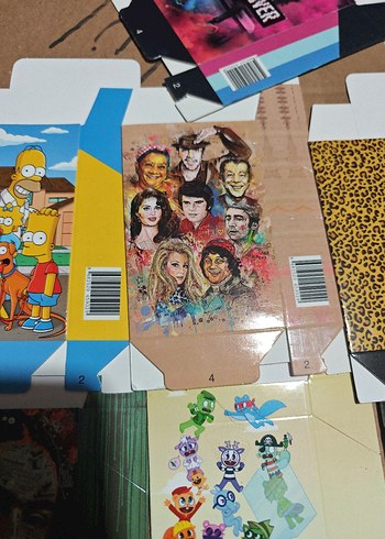 Renkli Kağıt Kutular Sigara koymak için - Görsel 2