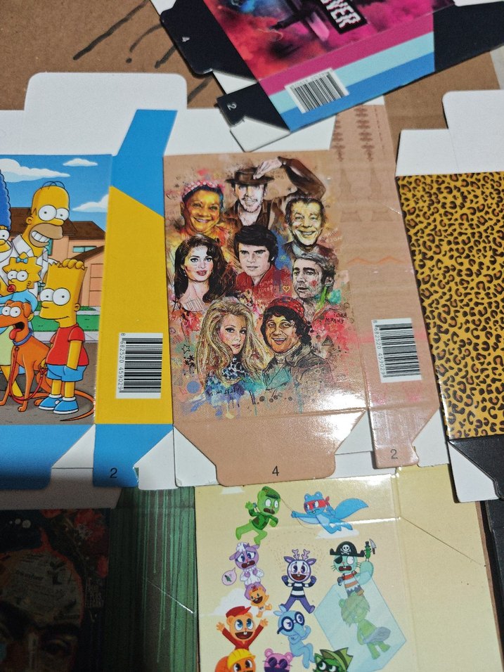 Renkli Kağıt Kutular Sigara koymak için - Görsel 2