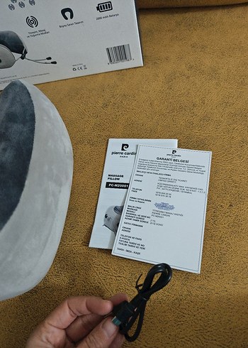 Pierre Cardin Gri Masaj Yastığı - Görsel 2