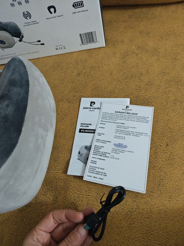 Pierre Cardin Gri Masaj Yastığı - Görsel 2