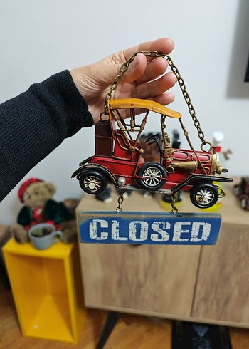 Metal Araba Kapı Süsü Açık-Kapalı - Görsel 4