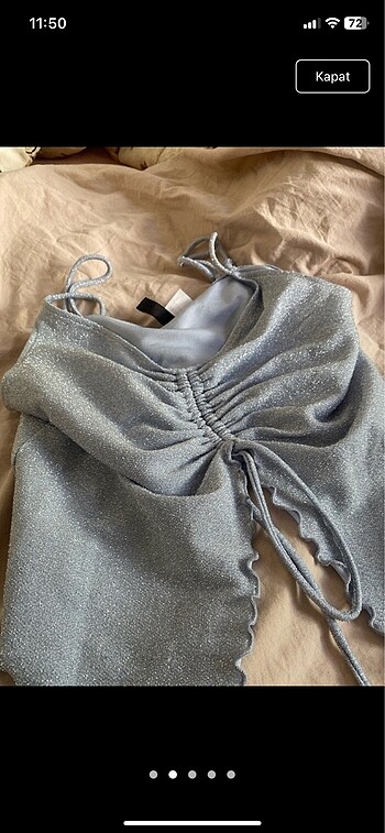 H&M Simli fairy üst