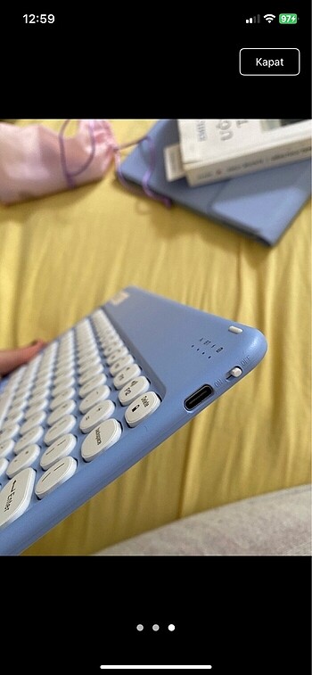 Tablet klavyesi - Görsel 3